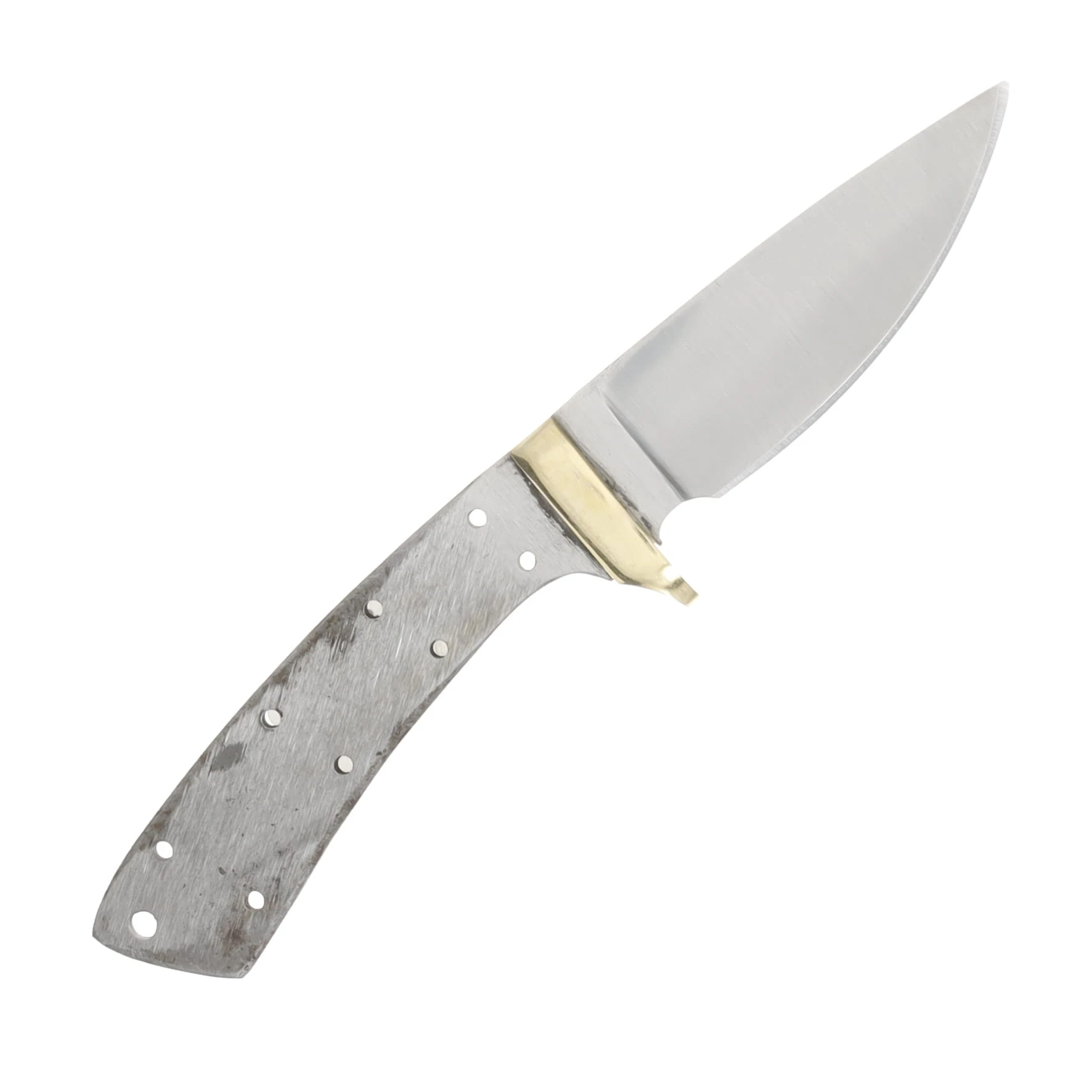 3 Inch Drop Point Skinner Blade Blank Full Tang BL013 View 2