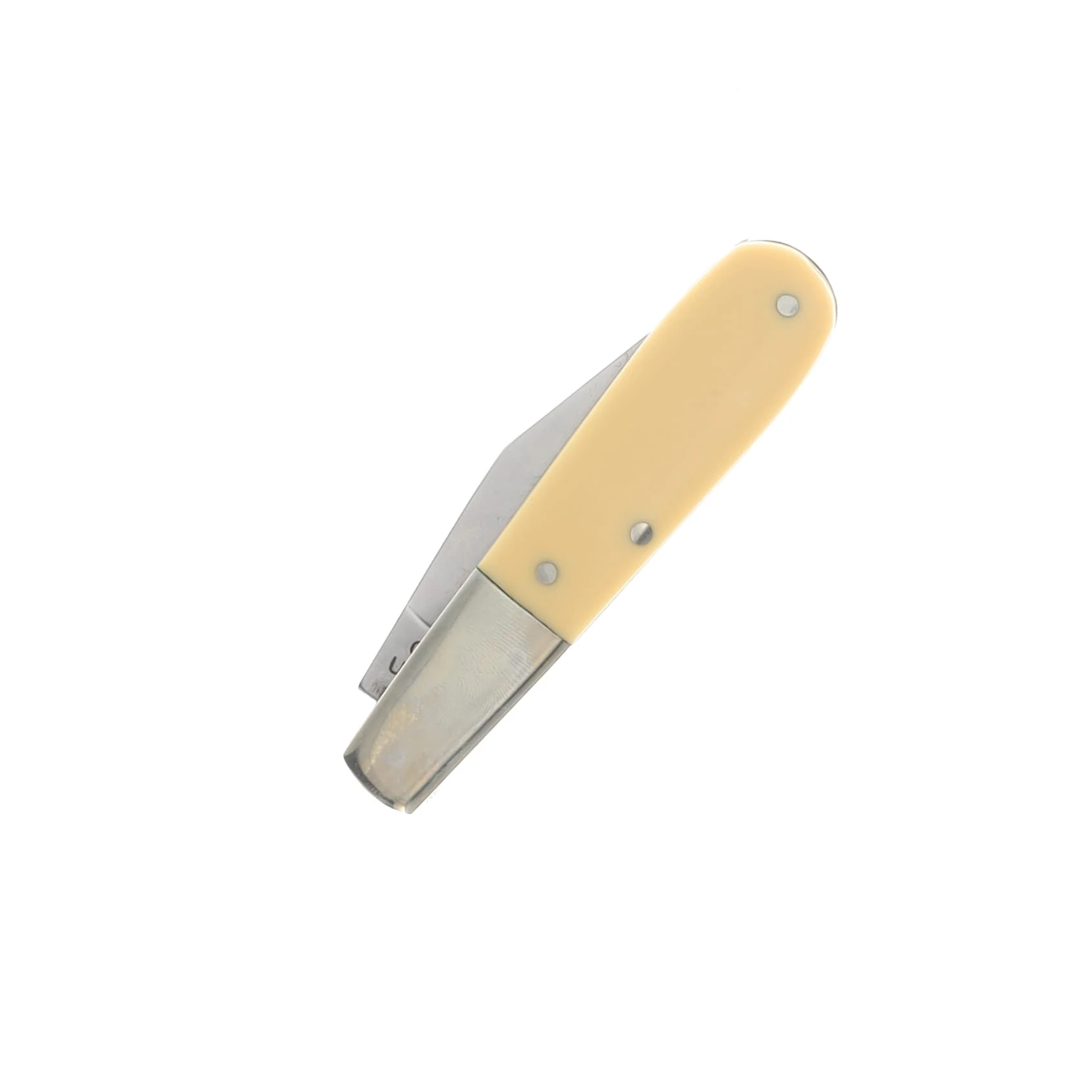 Bear & Son 3.5 Inch Yellow Delrin Barlow Folding Knife BRC3281 View 3