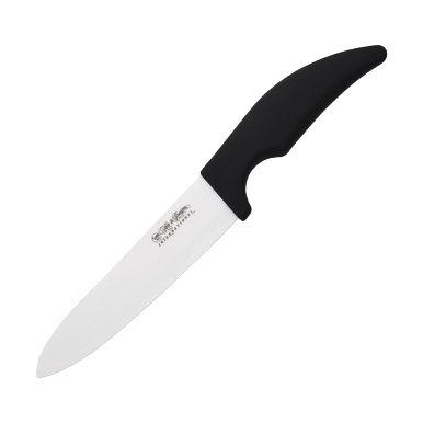 Hen & Rooster 4 Piece Ceramic Kitchen Knife Set View 3