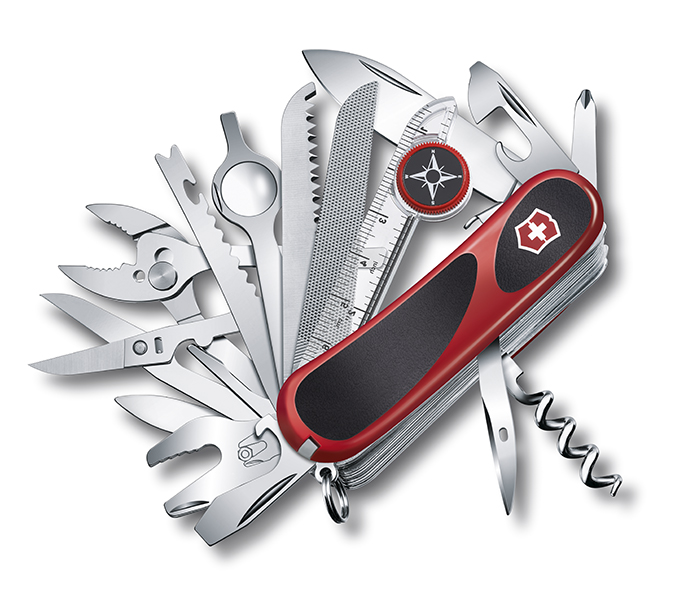 Victorinox Evogrip S52 Swiss Army Knife Red and Black V04421 View 1