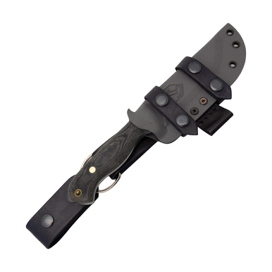 Condor SBK Straight Back Knife Micarta Black 5.3in Fixed Blade CTK3940528 View 5