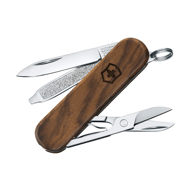 Victorinox Classic SD Swiss Army Knife Walnut V22163 View 1