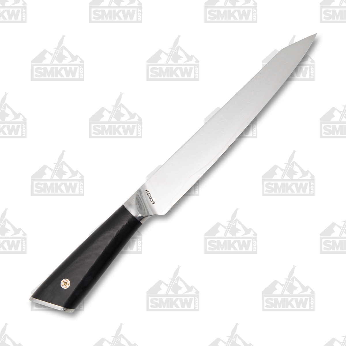 Komoran Damascus Kitchen Knife and Block Set KO036 View 8