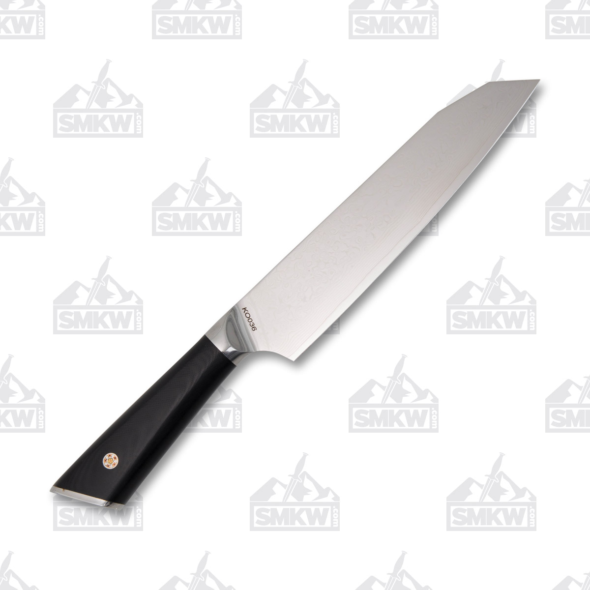 Komoran Damascus Kitchen Knife and Block Set KO036 View 10