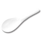 Gourmac White Melamine Rice Spoon G3513WH View 1
