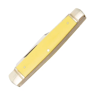 Rough Ryder Smooth Yellow Polymer Moose Folding Knife RR1198 View 4