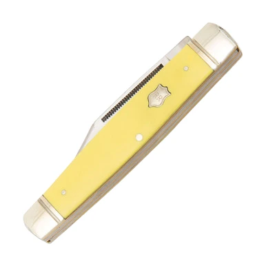 Rough Ryder Smooth Yellow Polymer Moose Folding Knife RR1198 View 3