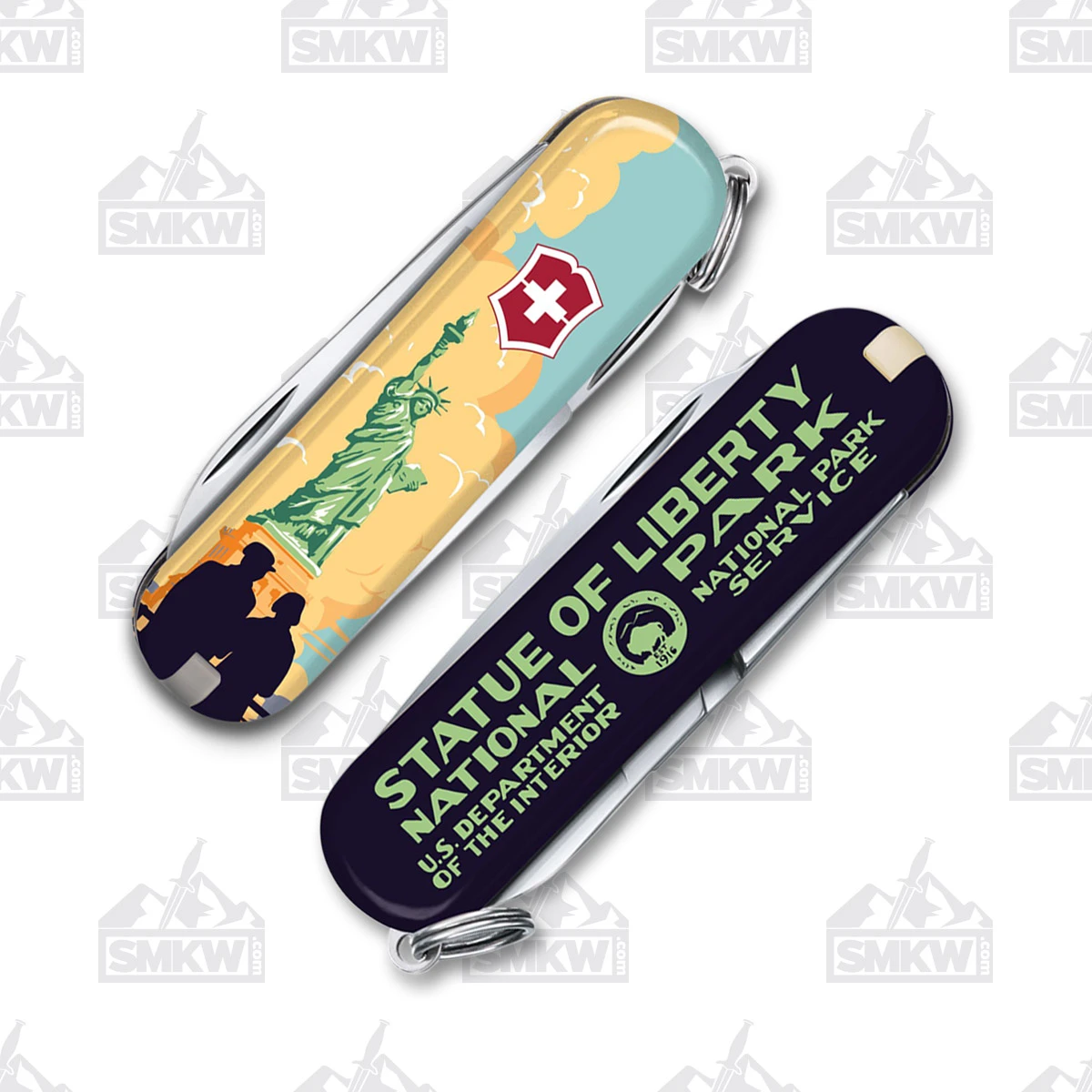 Victorinox Classic SD Swiss Army Knife Statue of Liberty National Park V55489 View 1