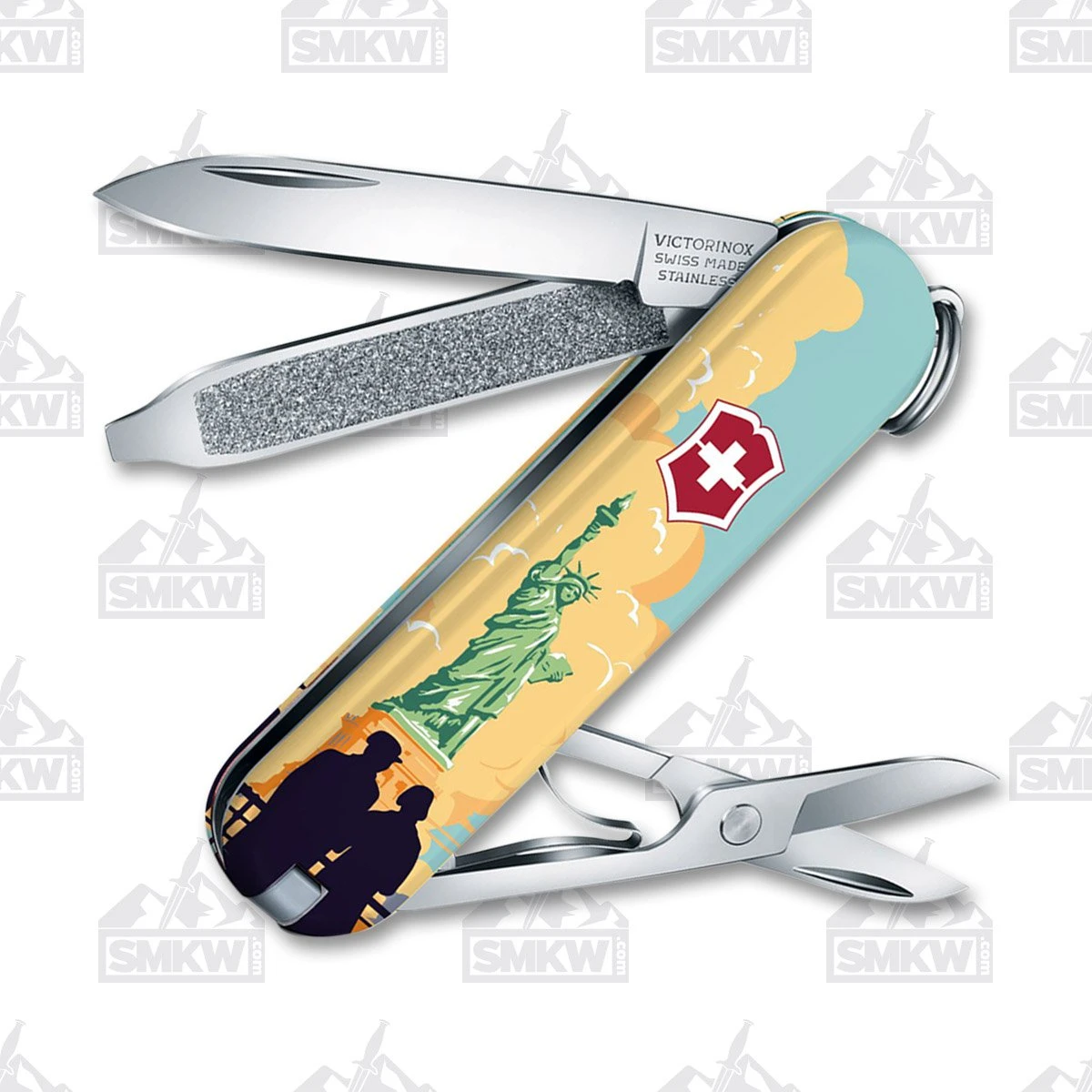 Victorinox Classic SD Swiss Army Knife Statue of Liberty National Park V55489 View 2