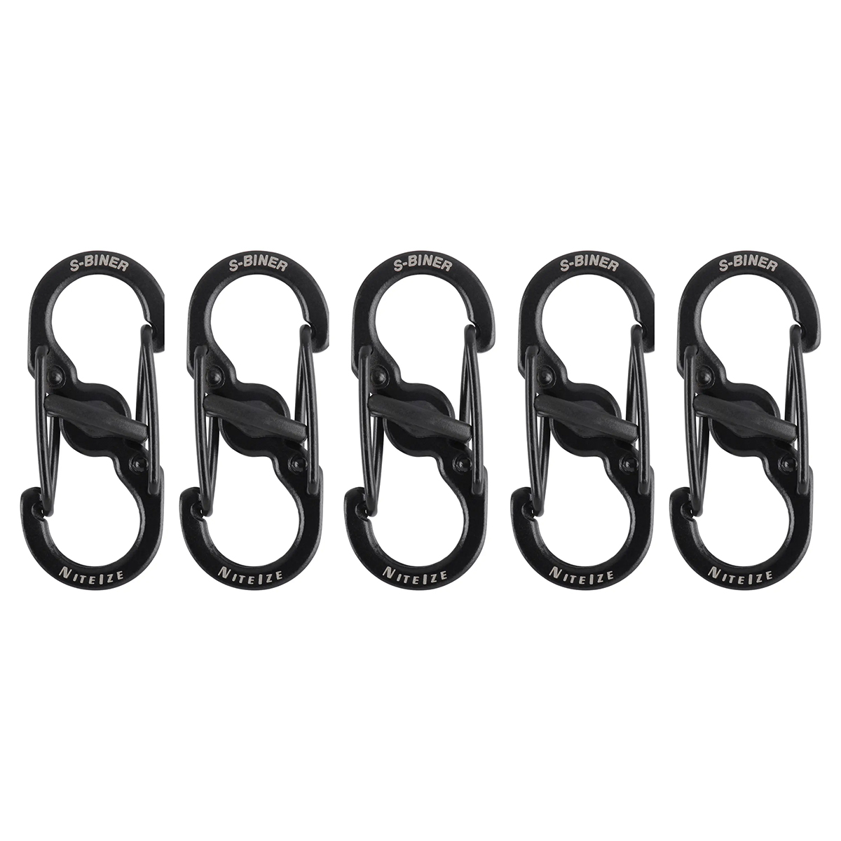 Nite Ize S-Biner Bronze Microlock 5-Pack NI47037 View 1