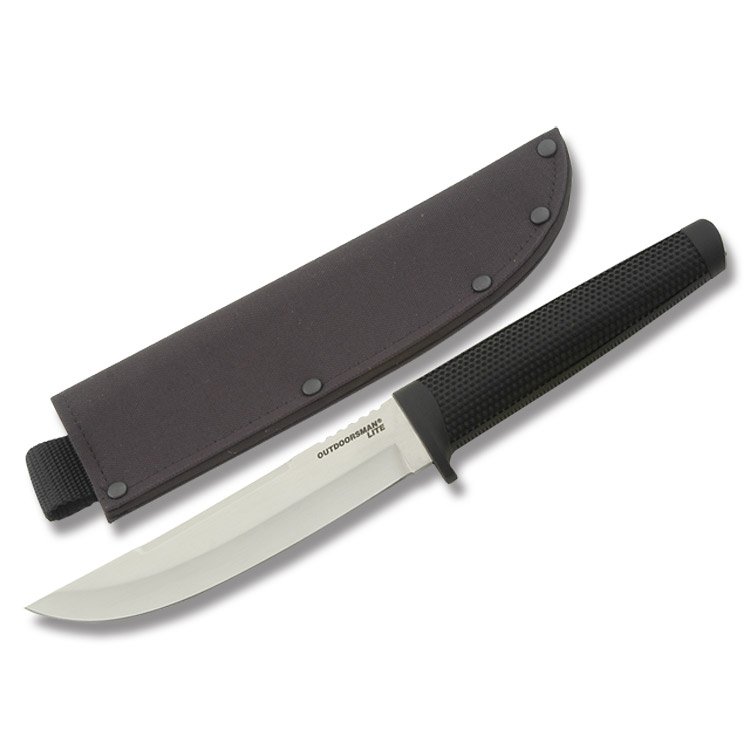 Cold Steel Outdoorsman Lite Fixed Blade Knife 6in Plain Kraton CS20PH View 1