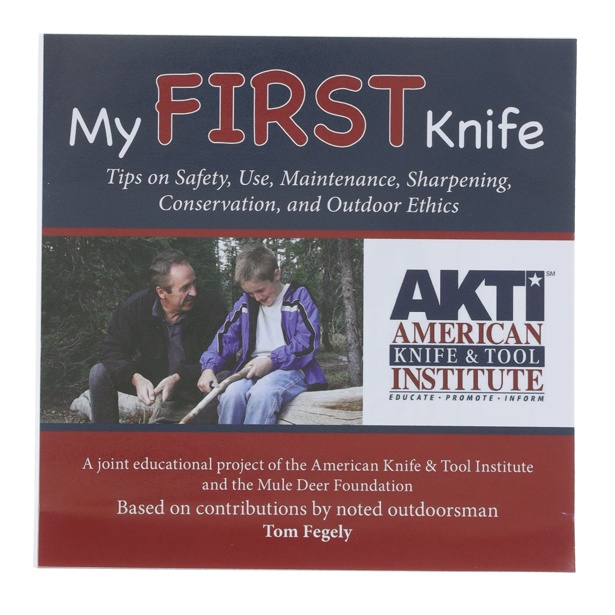 CRKT Nathan's Knife Kit Lockback – Wooden Folding Knife Model Kit CR1032 View 3