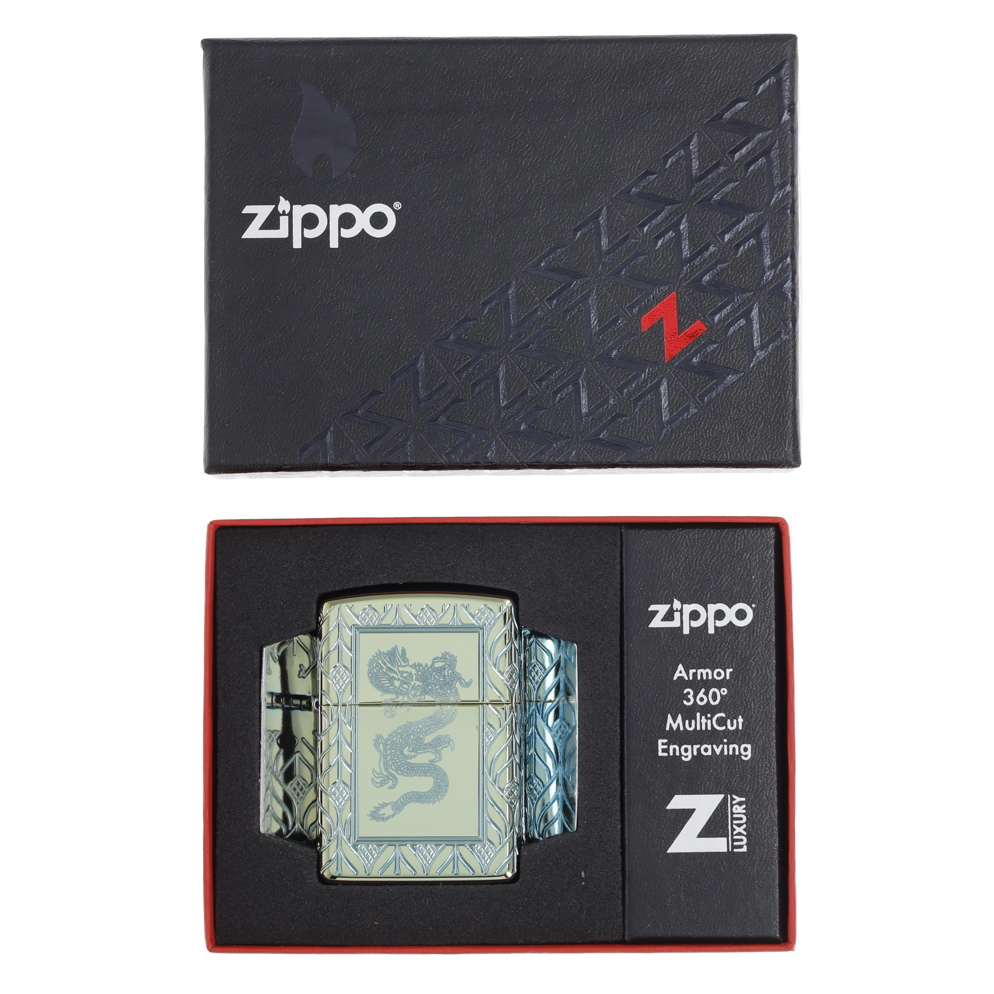 Zippo Elegant Dragon Lighter ZP49054 View 1