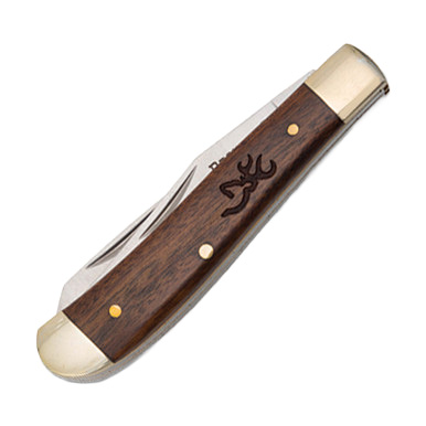 Browning Knives 50th Anniversary Small Trapper Folding Knife Commemorative View 3