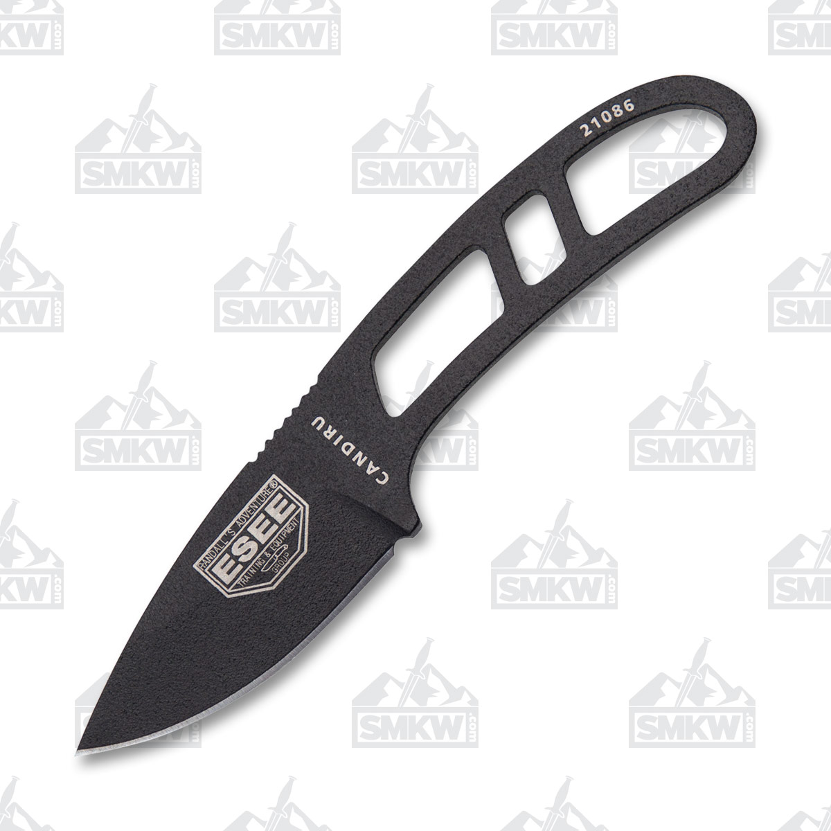 ESEE Candiru Fixed Blade Knife 2in Plain Edge Skeletonized ESEECKB View 2