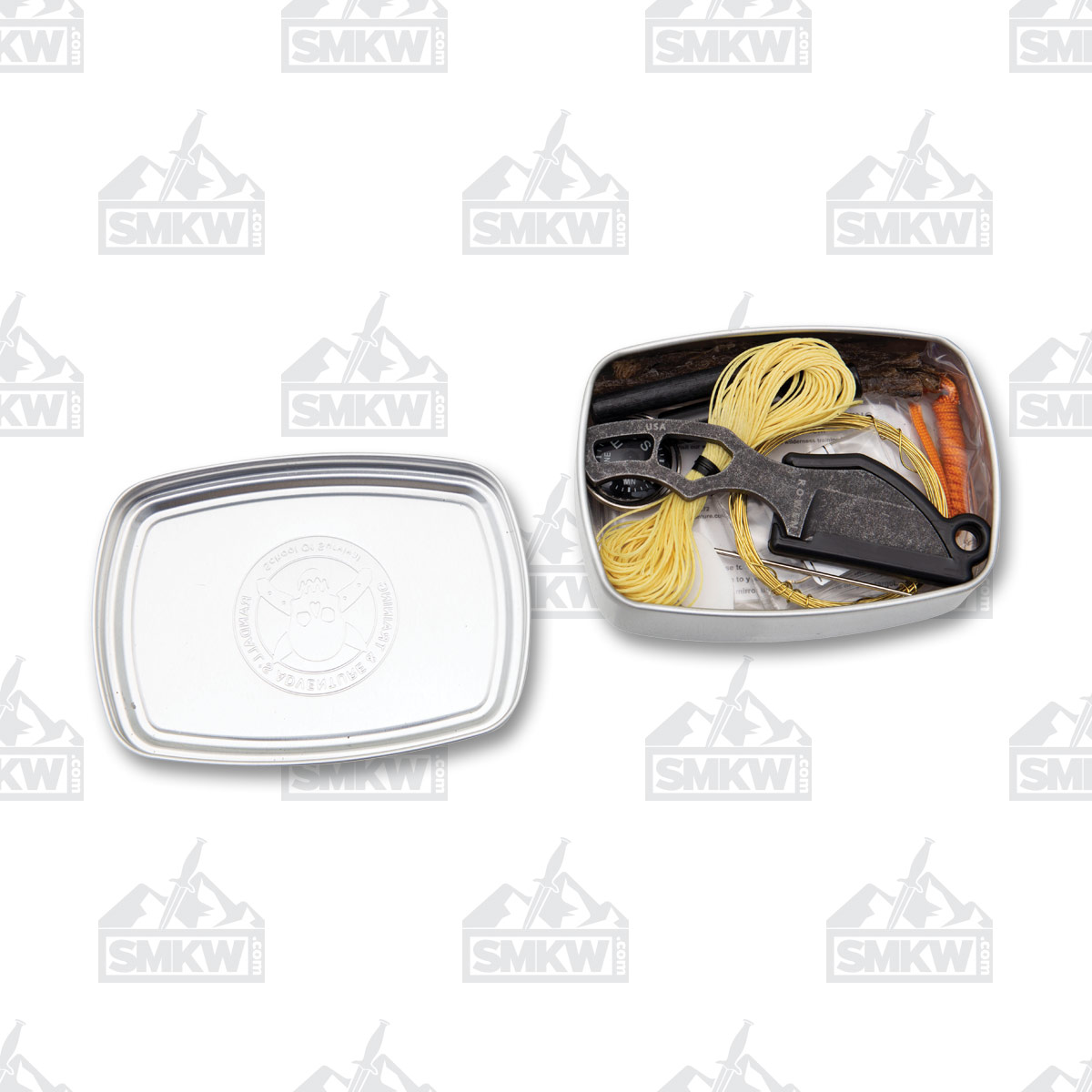 ESEE Knives Pinch Neck Fixed Knife Survival Kit 1.3in Plain Skeletonized ESEEPINCHK View 22