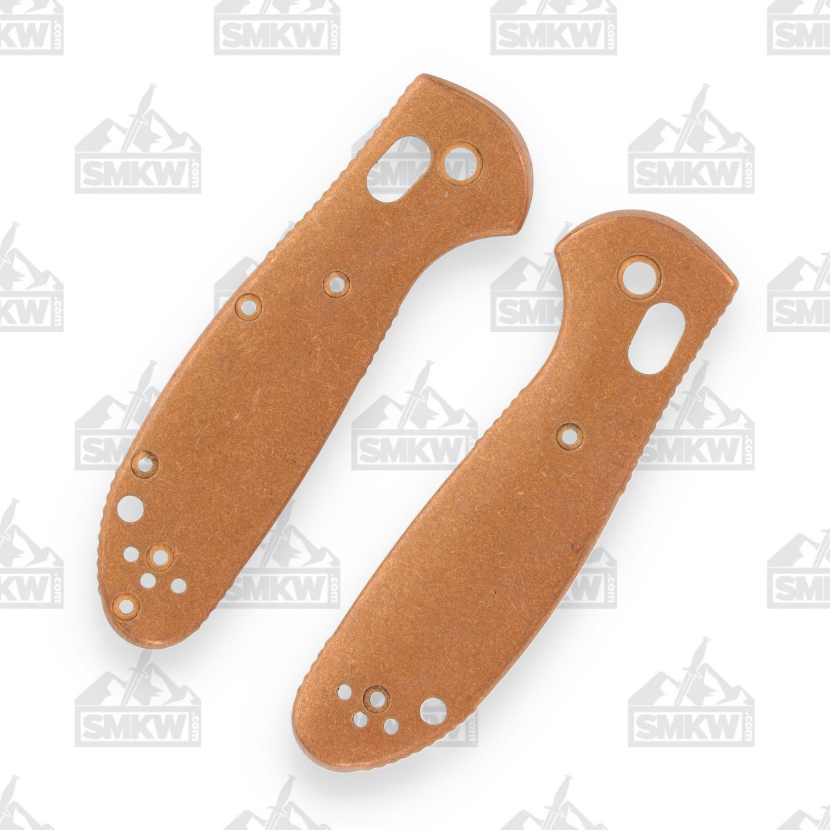 SMKW Custom Benchmade Mini Griptillian Bronze Handle Scales SKBF210697Z View 1