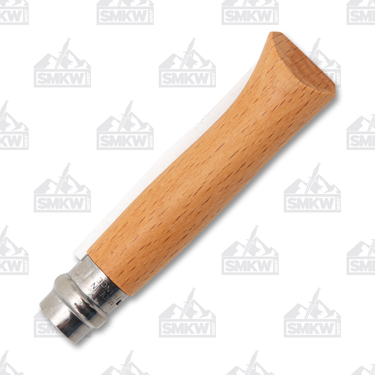 Opinel No. 08 Stainless Steel Folding Knife Beechwood OP000405BP View 5
