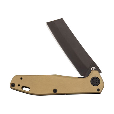 Gerber Fastball Cleaver Folding Knife Coyote Brown 3in Black Blade G1836 View 4