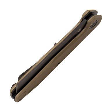 Gerber Fastball Cleaver Folding Knife Coyote Brown 3in Black Blade G1836 View 8