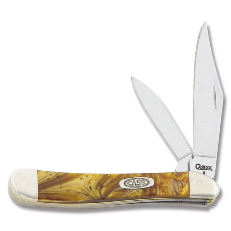 Case XX Butter Rum Corelon Peanut Folding Knife CA9220BR View 1