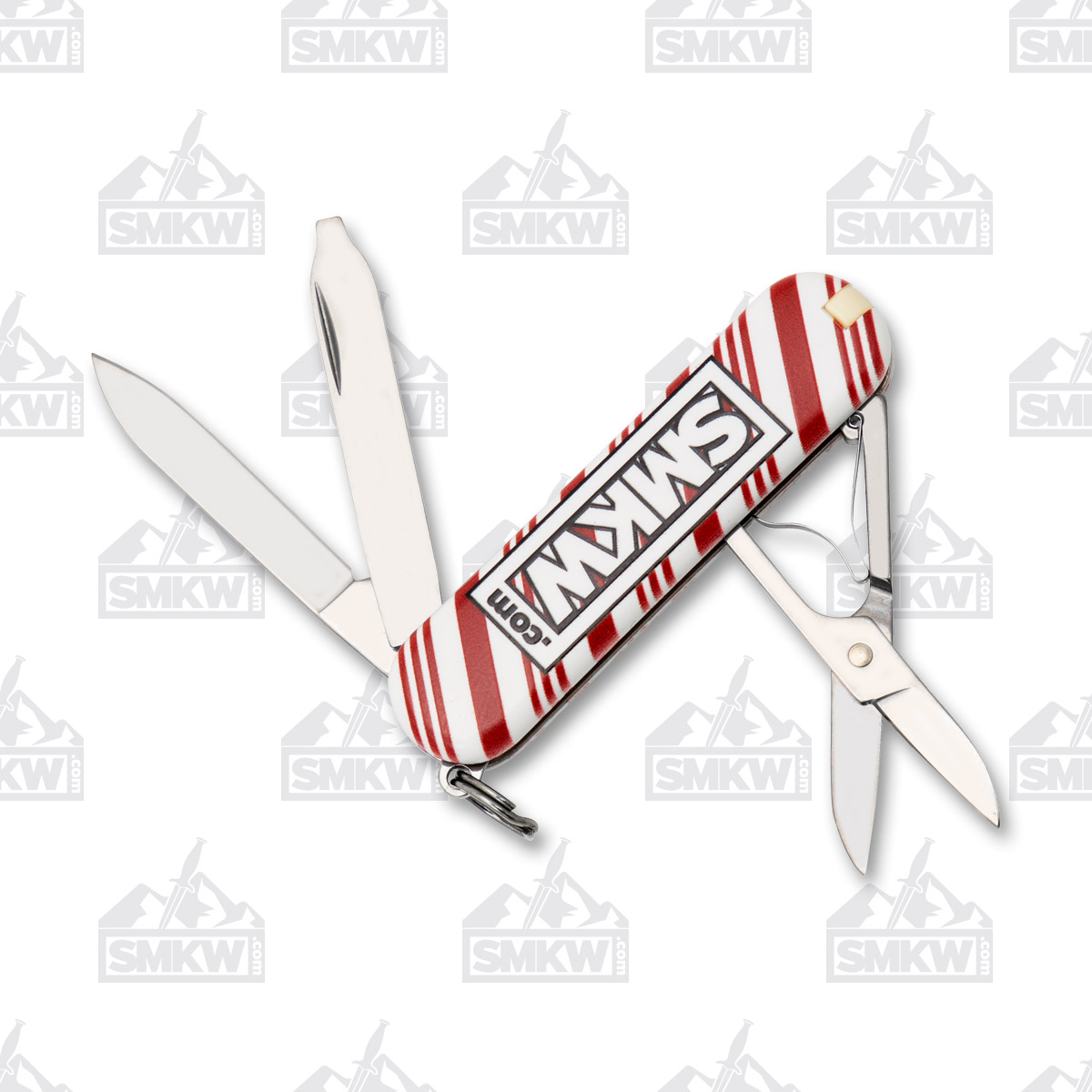 Victorinox SMKW Exclusive Classic SD Swiss Army Knife Candy Cane V1017 View 3