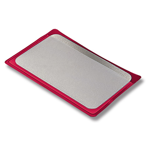 DMT 3" Dia-Sharp with Vinyl Pouch Fine 600 Grit Red D3F View 1