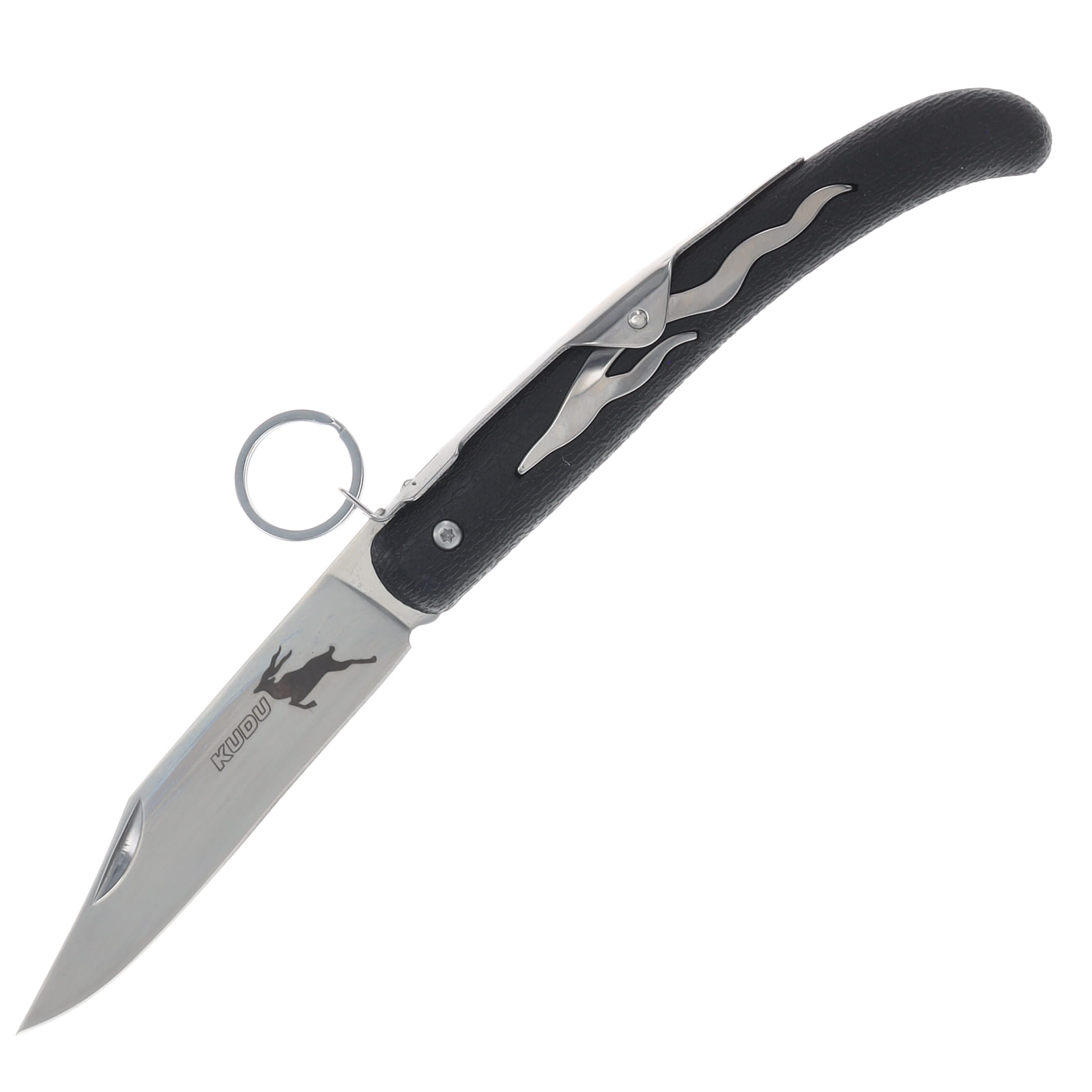 Cold Steel Kudu Folding Knife 4.25in Plain Satin Clip Point CS20KK View 1