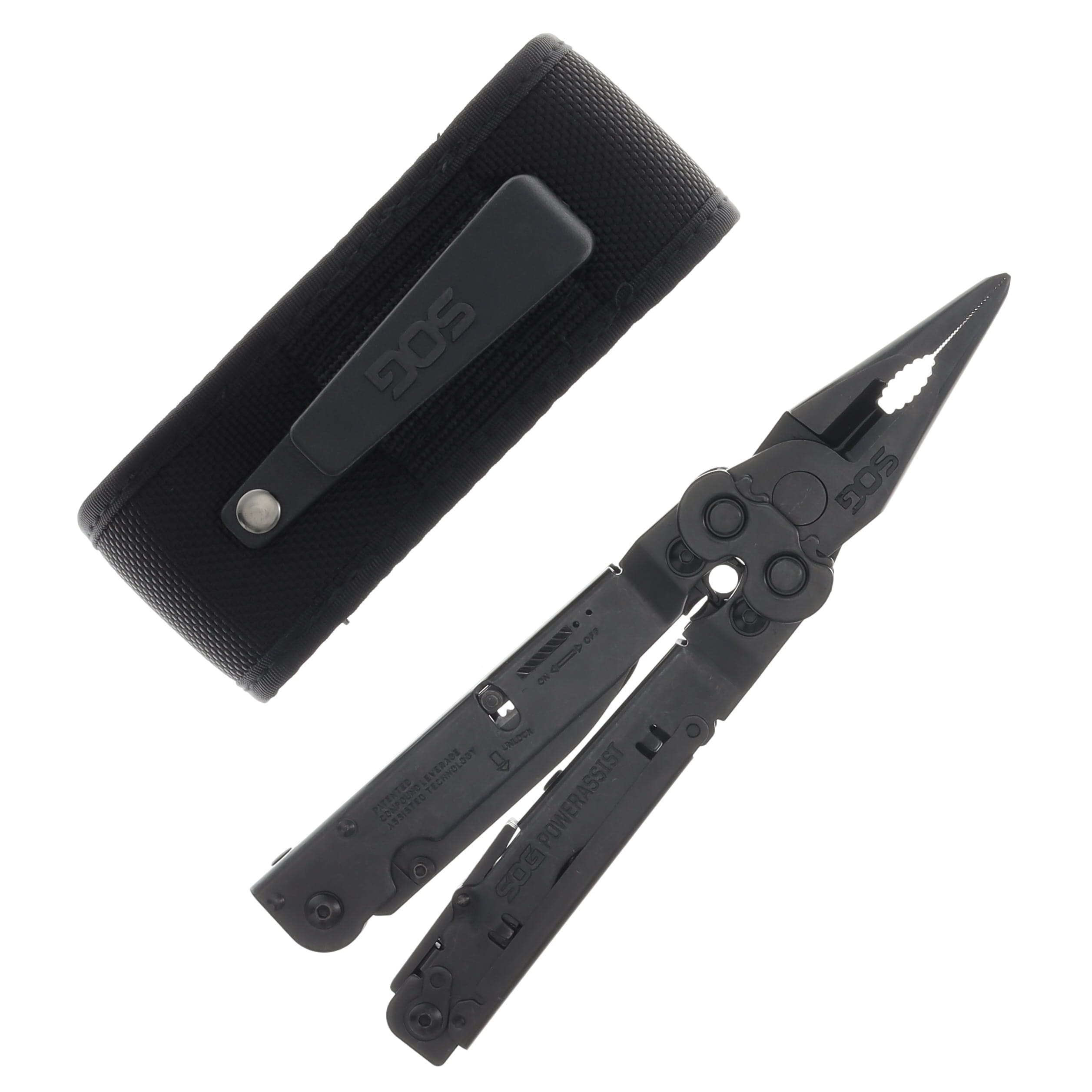 SOG PowerAssist MultiTool Black SOGB66 View 4