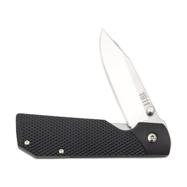 Cold Steel 1911 Folding Knife 3in Plain Satin Clip Point CS20NPJAA View 4