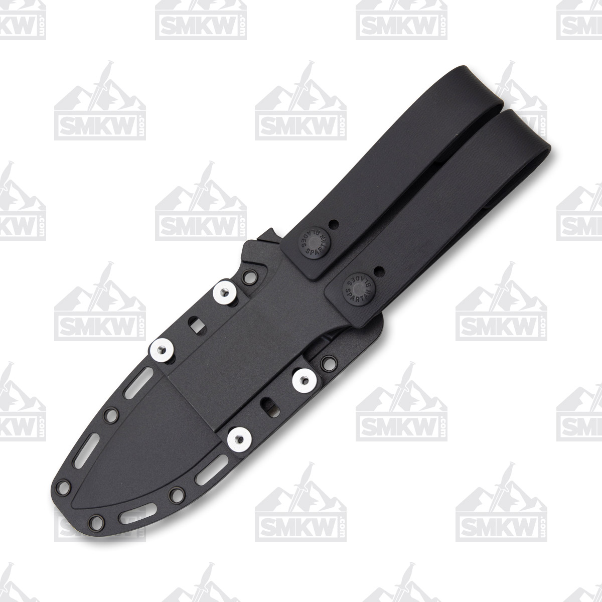 Spartan Blades Damysus Fixed Blade Knife 5.5in Plain Black Drop Point SBSL003BK View 8