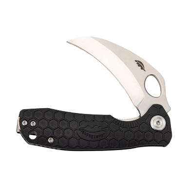 Honey Badger Knives Small Claw Folding Knife Black FRN 2.75in Satin Blade HB1141 View 6