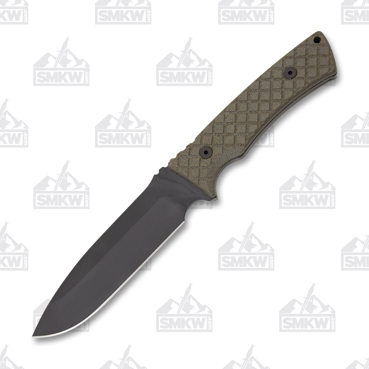 Spartan Blades Damysus Fixed Knife Green 5.5in Plain Black Drop Point SBSL003GN View 2
