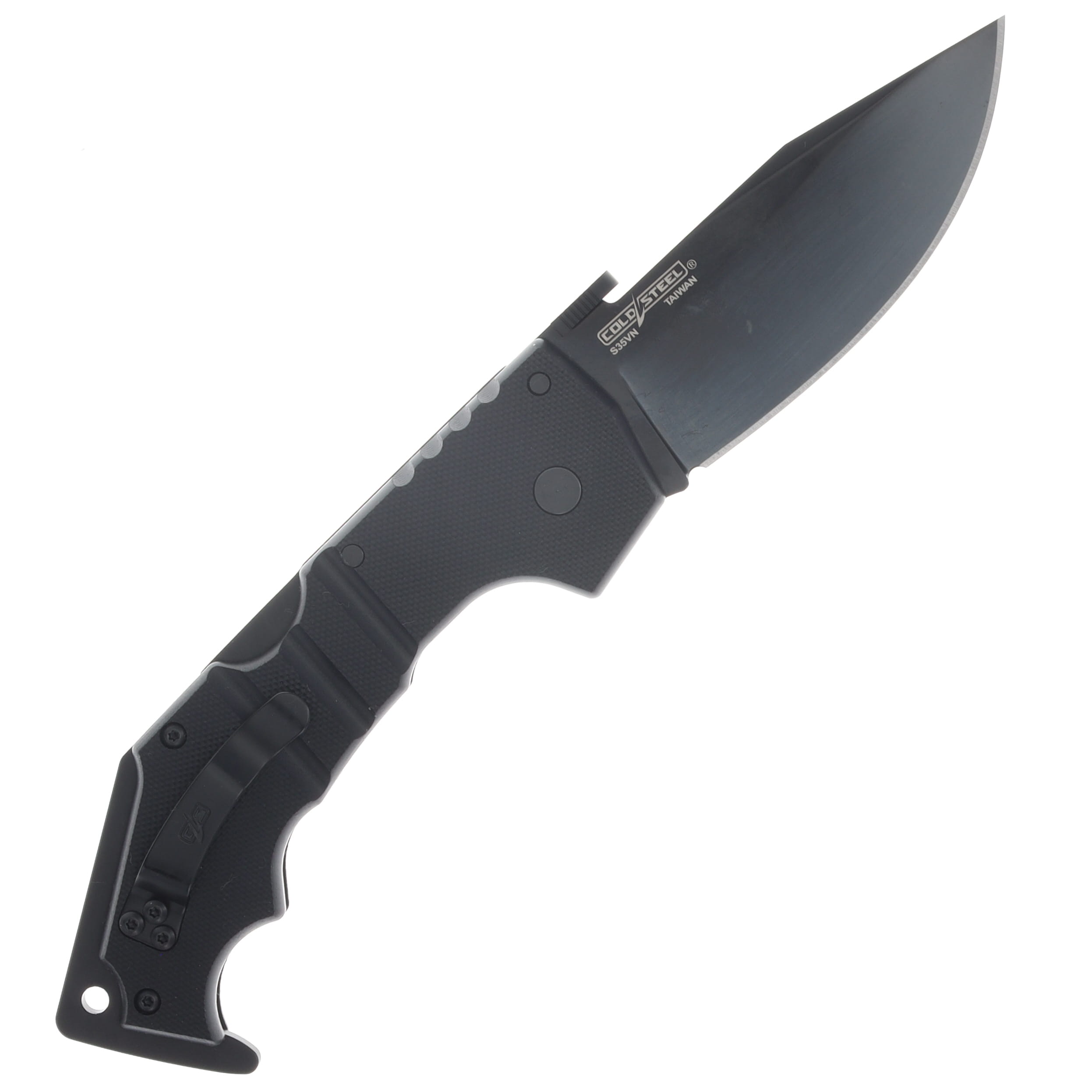 Cold Steel AK-47 Folding Knife 3.5in Plain Black Clip Point CS58M View 2