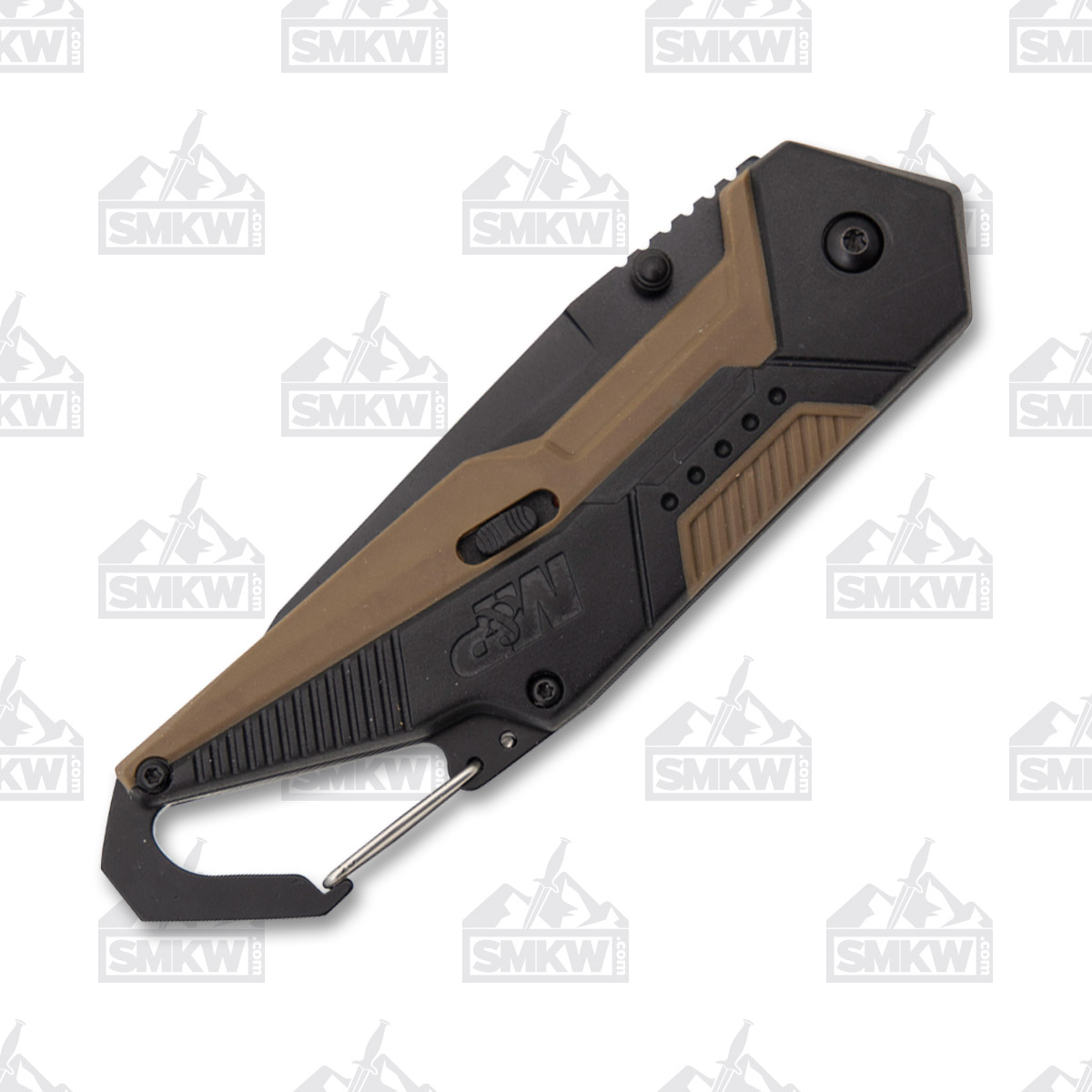 Smith & Wesson M&P Repo Assisted Folding Knife 3.5in PS Black Tanto 1122579 View 3