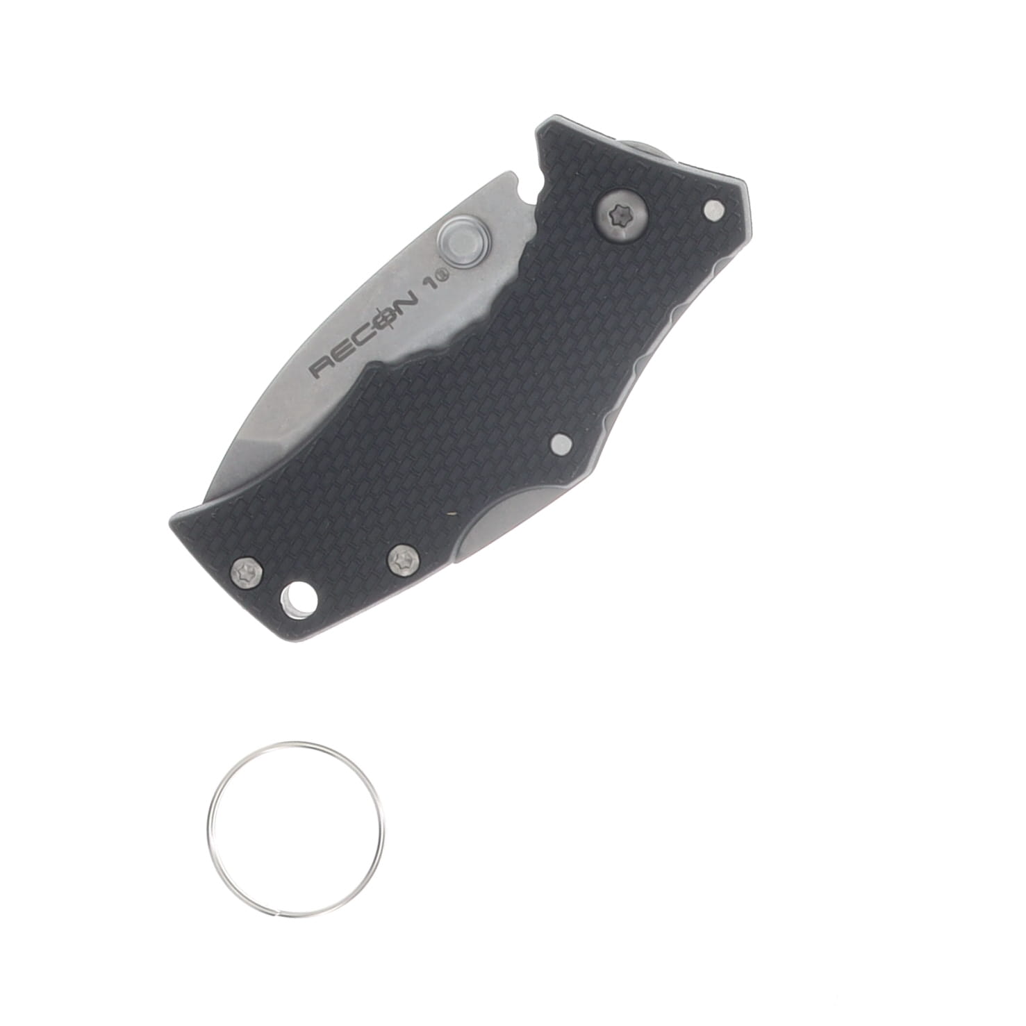Cold Steel Micro Recon 1 Tanto Folding Knife 2in Stonewash Blade CS27DT View 5