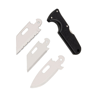 Cold Steel Click N Cut Fixed Knife 2.5in 420J2 Interchangeable Blades CS40A View 1
