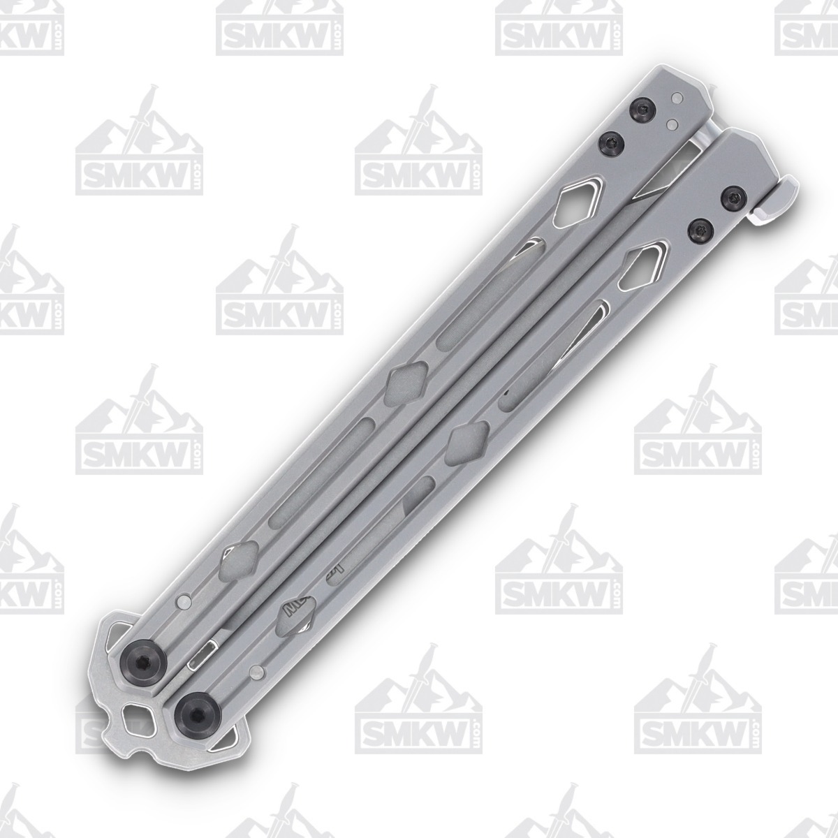 Kershaw Lucha Balisong Folding Knife 4.6in Plain Edge Stainless Steel Latch Lock KS5150 View 2