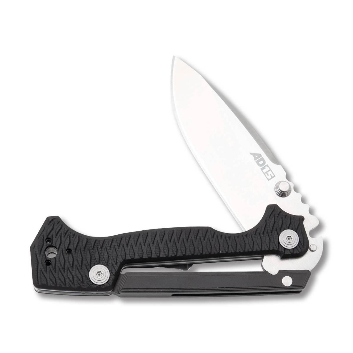 Cold Steel AD-15 Folding Knife 3.5in Plain Satin Drop Point CS58SQB View 3