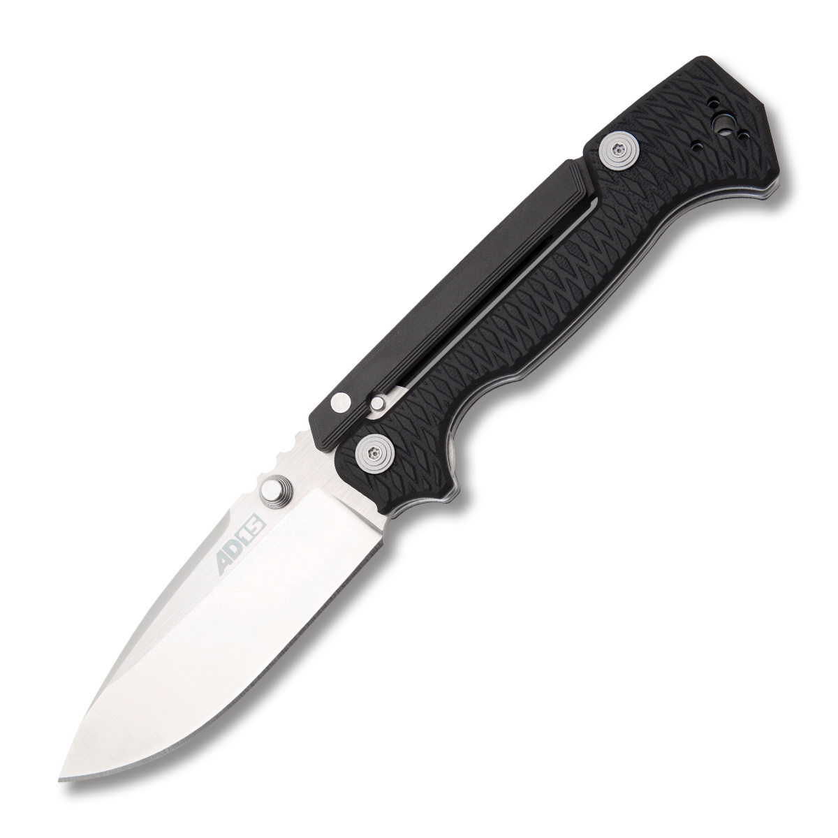 Cold Steel AD-15 Folding Knife 3.5in Plain Satin Drop Point CS58SQB View 1