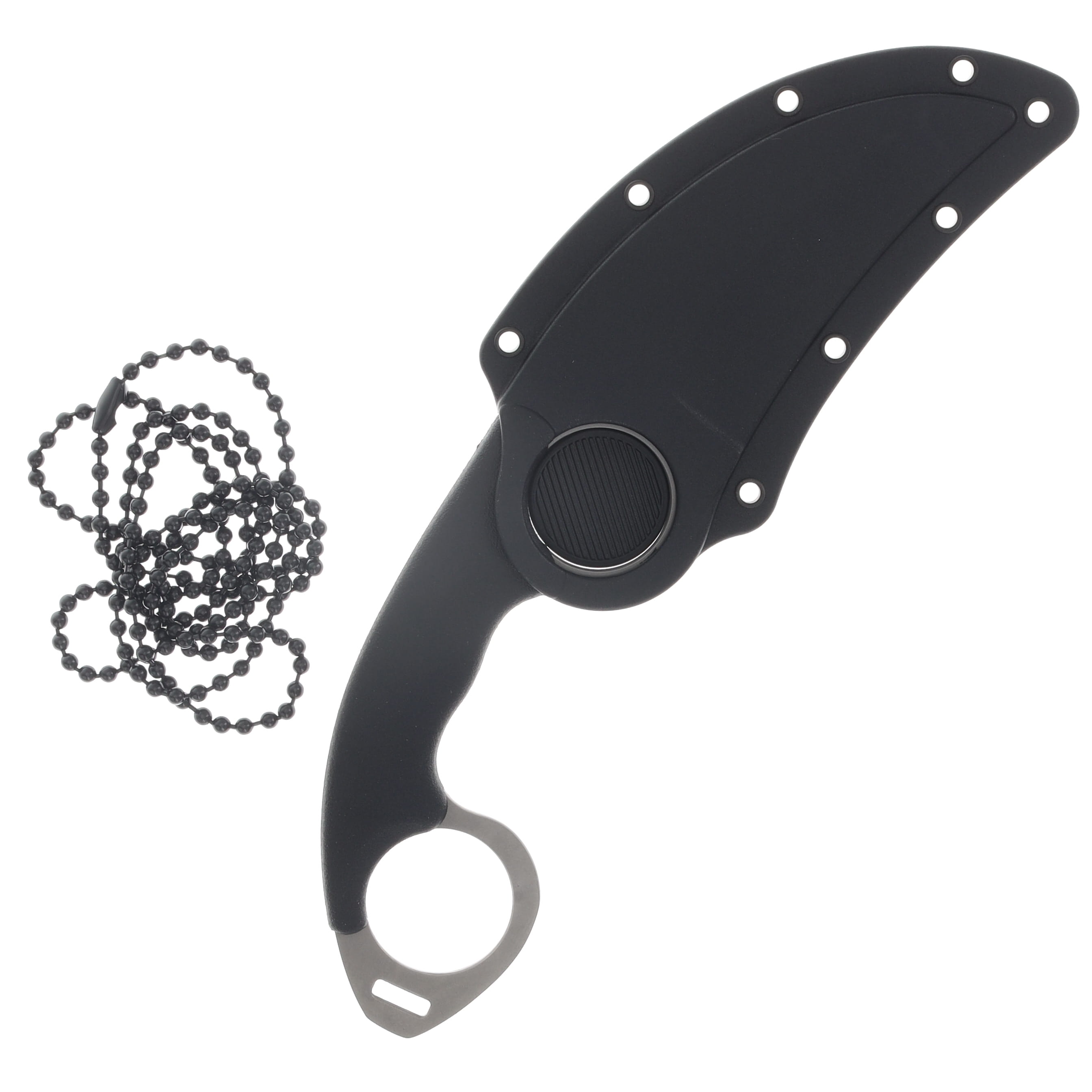 Cold Steel Double Agent I Fixed Blade Knife 3in Plain Satin Karambit CS39FK View 5
