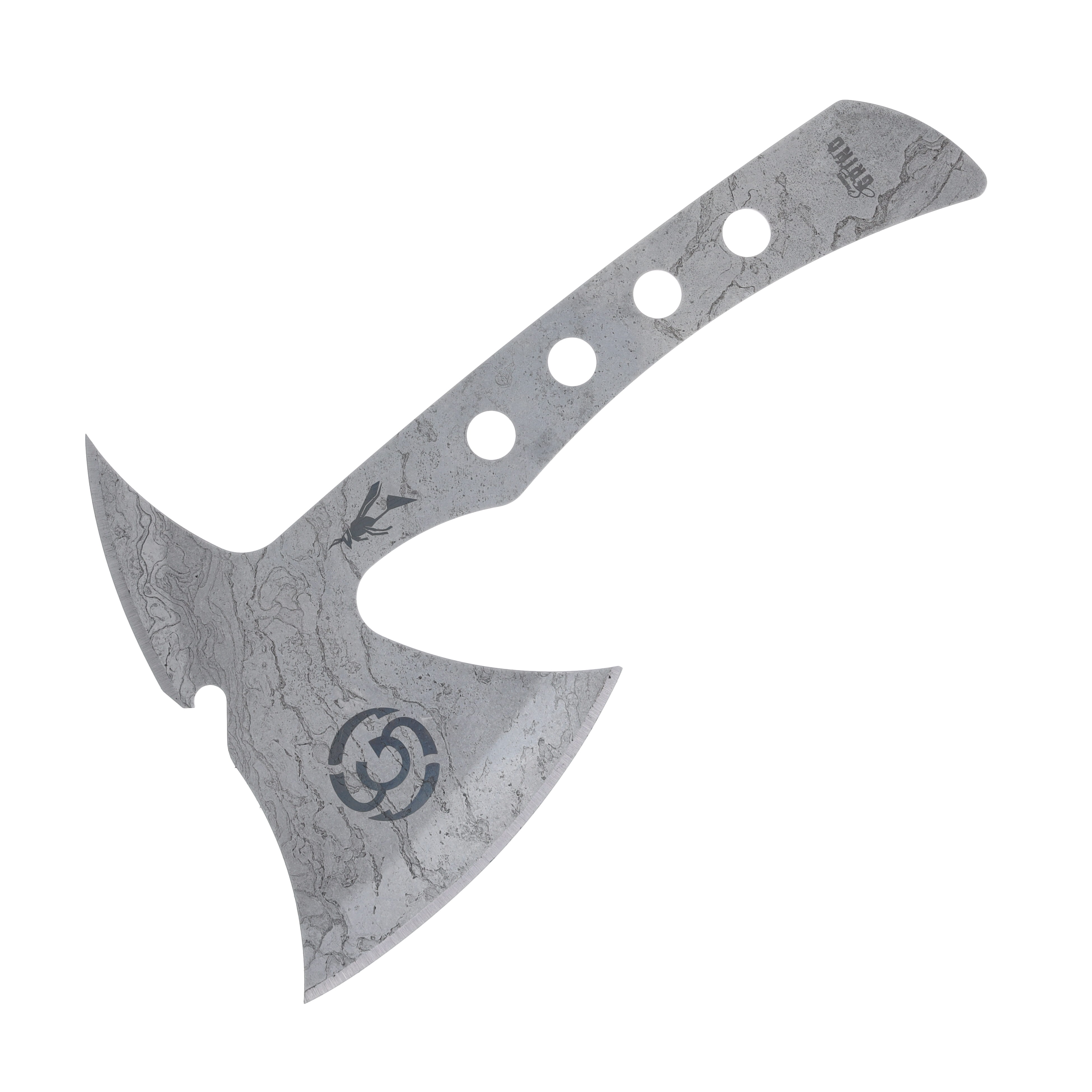Southern Grind Wasp Throwing Axe 4 Pc. Set with Black Kydex Sheath SG10070001 View 3