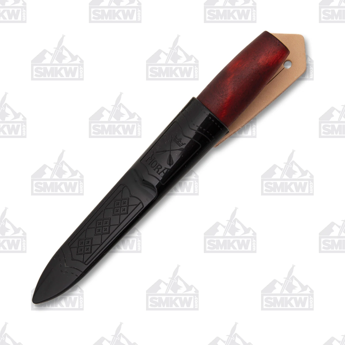 Morakniv Classic No.1 Fixed Blade Red 3.0in Plain Satin Drop Point FS13603 View 5