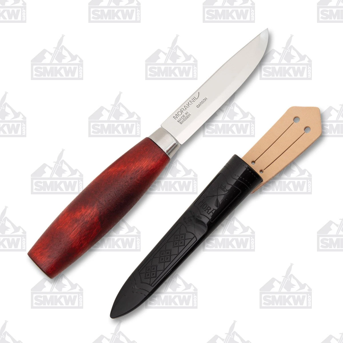 Morakniv Classic No.1 Fixed Blade Red 3.0in Plain Satin Drop Point FS13603 View 1