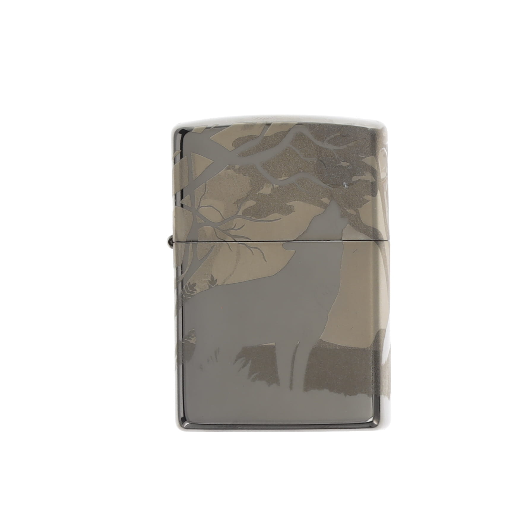 Zippo Wolf Black Ice Lighter ZP49188 View 2