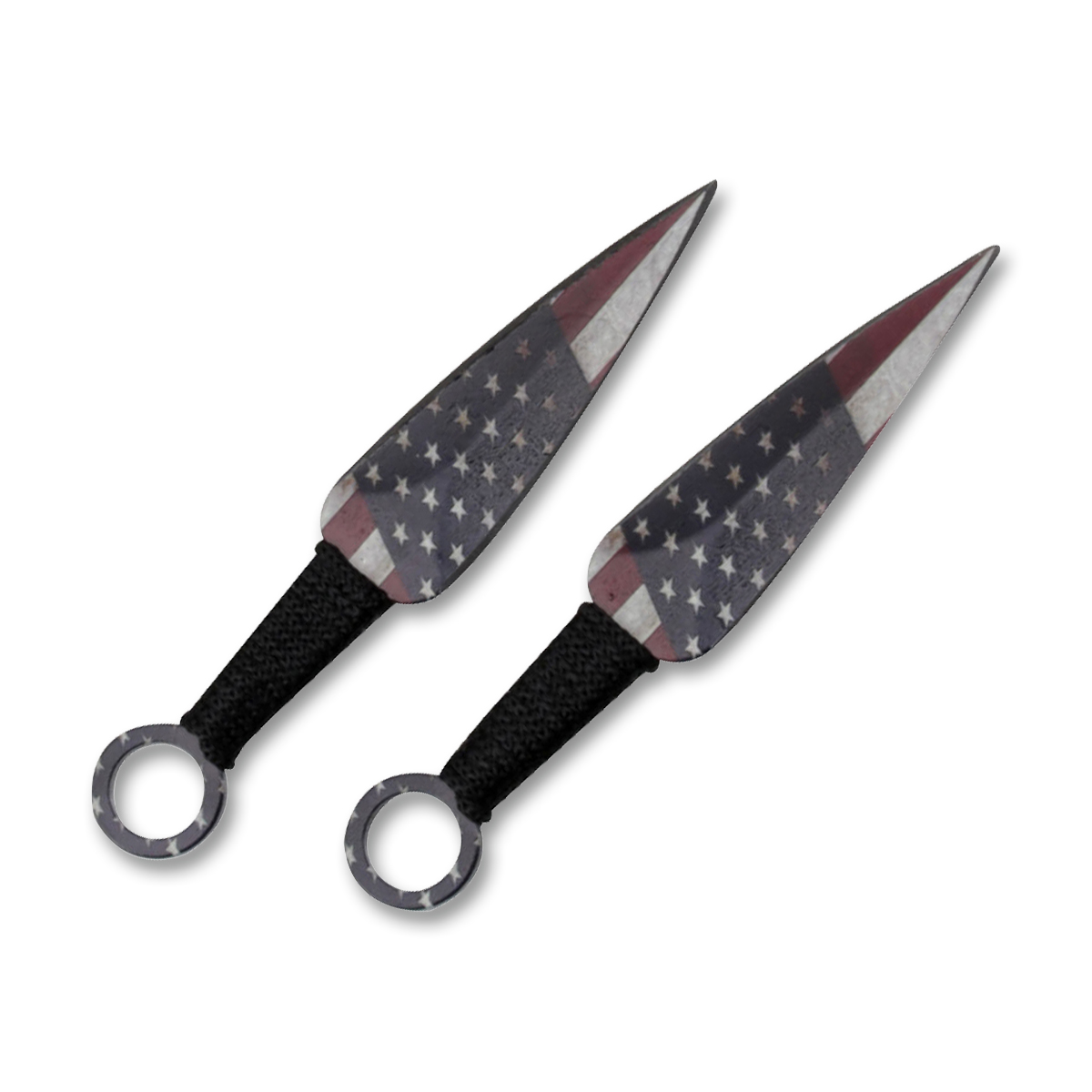 American Flag Ninja Sword with 2 Throwing Daggers NTK102043A View 6