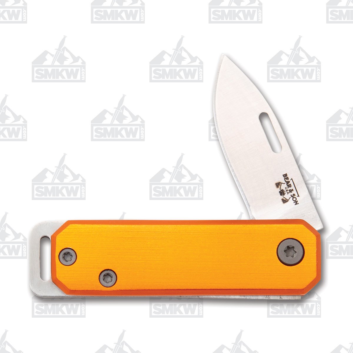 Bear & Son 109 Folding Knife Orange BR109OR View 2