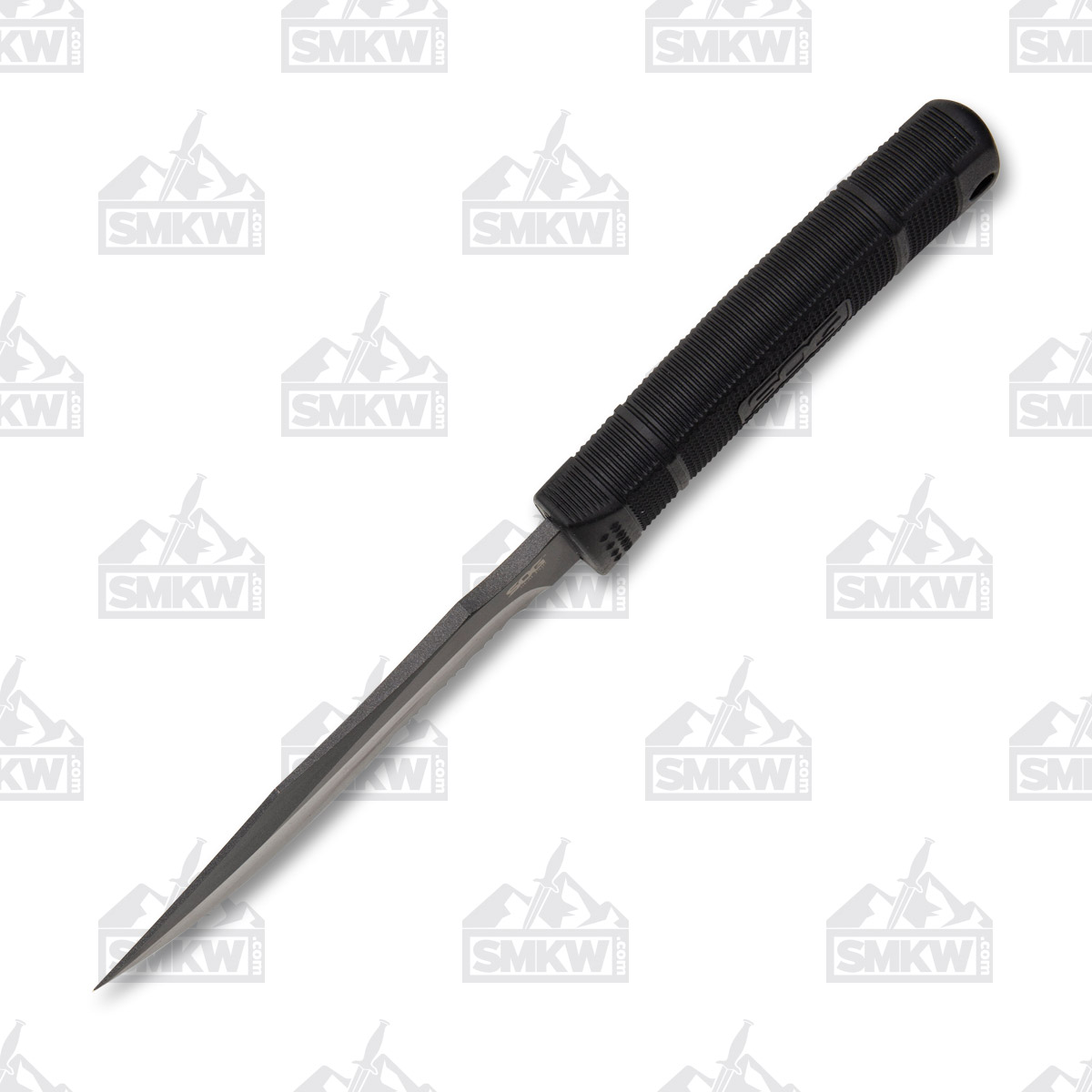 SOG Knives Seal Pup Fixed Blade Knife 4.75in Black PS Clip Point SOGM37NCP View 7
