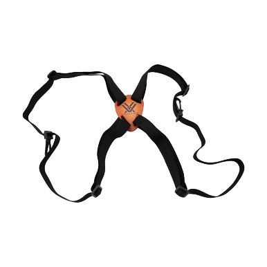 Vortex Binocular Harness Strap Black – Comfortable Hands Free Carry View 1