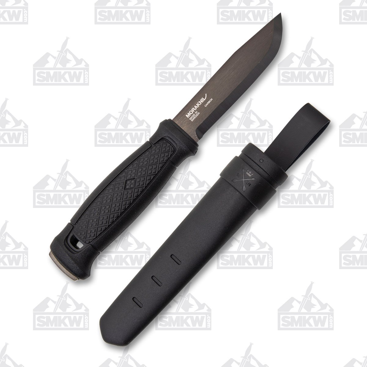Morakniv Garberg Fixed Blade Black 4.3in Plain Black DLC Drop Point FS13716 View 1